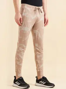 Sweet Dreams Men Mid-Rise Abstract Printed Dry-Fit Casual Cotton Joggers