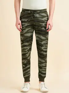 Sweet Dreams Men Olive Dry-Fit Joggers Track Pants