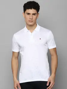 Louis Philippe Sport Polo Collar Slim Fit Pure Cotton T-shirt