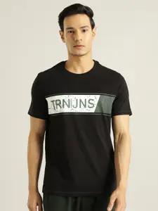 Indian Terrain Slim Fit Cotton T-shirt