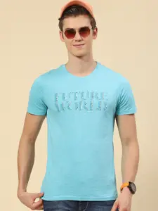 Monte Carlo Typography Printed Round Neck T-Shirt