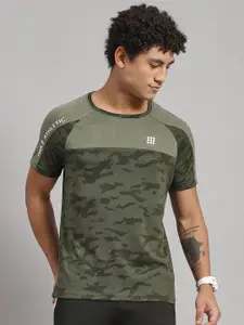 rock.it Ranglan Sleeves Camouflage Printed T-shirt