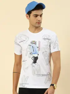 Monte Carlo Graphic Printed Round Neck T-Shirt