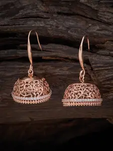 Kushal's Fashion Jewellery Dome Shaped Studs Earrings