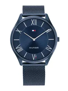 Tommy Hilfiger Men Dial & Stainless Steel Bracelet Style Straps Analogue Watch TH1710514