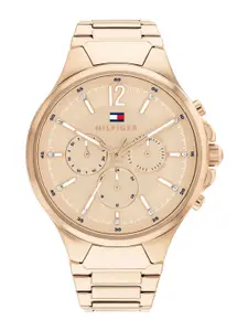 Tommy Hilfiger Women Dial & Stainless Steel Bracelet Style Straps Analogue Watch TH1782597