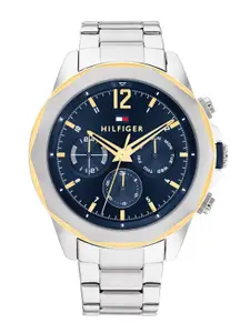 Tommy Hilfiger Men Dial & Stainless Steel Bracelet Style Straps Analogue Watch TH1792059