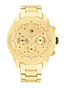 Tommy Hilfiger Men Dial & Stainless Steel Bracelet Style Straps Analogue Watch TH1792060