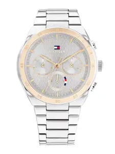 Tommy Hilfiger Women Dial & Stainless Steel Bracelet Style Straps Analogue Watch TH1782574