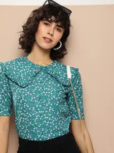 encore by INVICTUS Floral Printed Casual Shirt