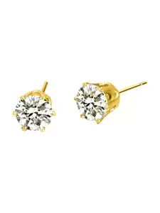 Vighnaharta Gold-Plated Studs Earrings