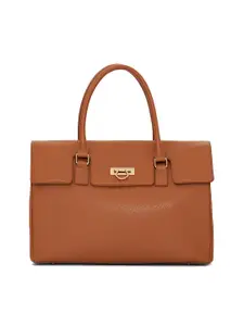 MIRAGGIO Tokyo Tan Handbag with Adjustable & Detachable Strap