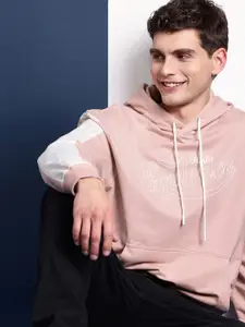 Mast & Harbour Printed Hooded Sweatshirt