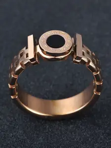 MYKI Rose Gold-Plated Finger Ring