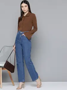 Chemistry Women Straight Fit Stretchable Jeans