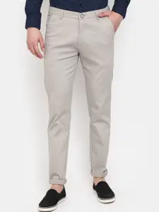 V-Mart Men Mid-Rise Slim Fit Chinos Trousers