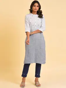 W Straight Cotton Kurta