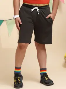 Monte Carlo Boys Mid-Rise Above Knee Length Sports Shorts