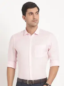 Turtle Modern Slim Fit Linen Formal Shirt