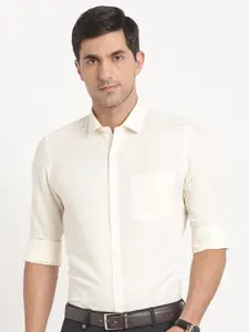 Turtle Modern Slim Fit Cotton Linen Formal Shirt