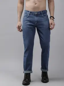 Roadster Men Blue Slim Fit Mid-Rise Clean Look Jeans
