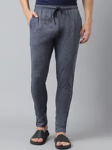 Richlook Men Mid-Rise Cotton Track Pants