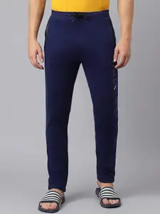 Richlook Men Mid-Rise Cotton Track Pants