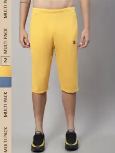 MACK JONNEY Men Pack of 2 Cotton Shorts