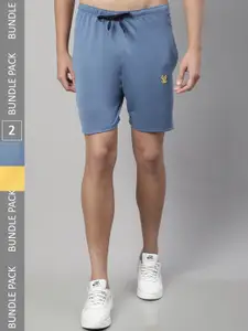 VIMAL JONNEY Pack of 2 Cotton Sports Shorts
