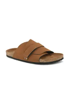 El Paso Men Textured Comfort Sandals