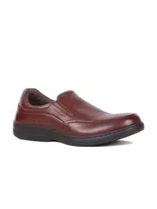 Hush Puppies Men Street Leather Formal Slip-On Shoes