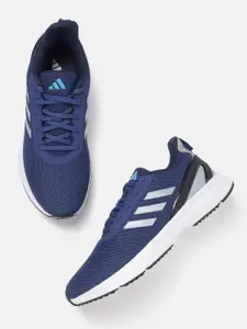 ADIDAS Men Woven Design RunAlly Running Shoes with Striped Detail