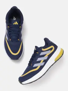 ADIDAS Men Woven Design Beastmode Running Shoes with Striped Detail