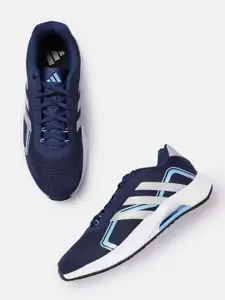 ADIDAS Men Woven Design Sterlinn Running Shoes with Striped Detail