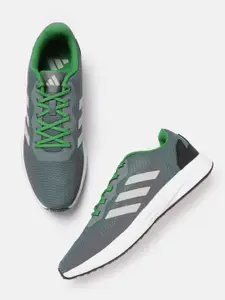 ADIDAS Men Woven Design Adidash Running Shoes with Striped Detail