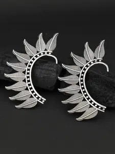 Adwitiya Collection Silver-Plated Classic Ear Cuff