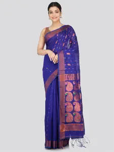 PinkLoom Woven Design Handloom Saree