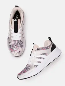 ADIDAS Women Abstract Printed EDGE LUX VI Running Shoes with Striped Detail