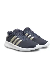 ADIDAS Women Woven Design Lite Racer 3.0 Running Shoes with Striped Detail