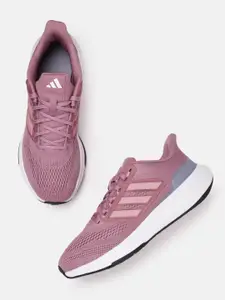 ADIDAS Women Woven Design Ultra Bounce Running Shoes with Striped Detail