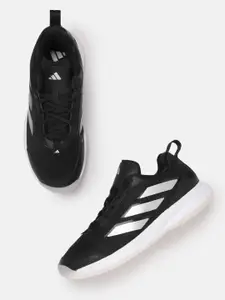 ADIDAS Women Woven Design AVAFLASH LOW Tennis Shoes