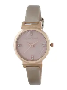 GIORDANO Women Rose Gold-Toned Analogue Watch 2871-05