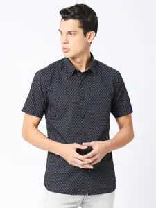 Pepe Jeans Regular Fit Printed Half Sleeve Pure Cotton Casual Shirt