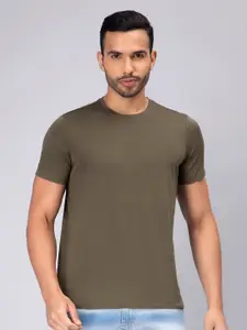 PEPLOS Round Neck Cotton T-shirt