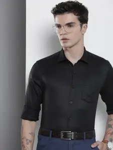 The Indian Garage Co Men Slim Fit Opaque Party Shirt