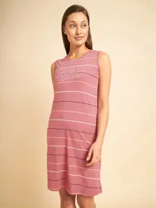 Sweet Dreams Rose Striped Pure Cotton Nightdress