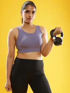 Blissclub Power Up Workout Bra 3D Support 3X More Bounce Control Removable Padding