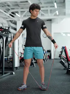 HRX by Hrithik Roshan Men Black Advanced Rapid Dry T-shirt