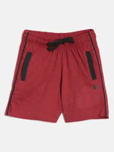 DIXCY SCOTT Boys Mid-Rise Knee Length Cotton Shorts