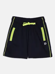 DIXCY SCOTT Boys Regular Fit Mid-Rise Cotton Shorts